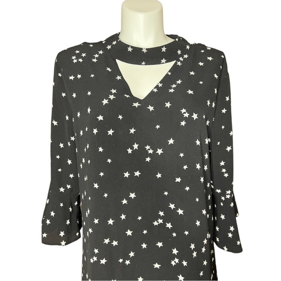 Alice & You Bell Sleeve Star Print Dress size 16 - Picture 8 of 16